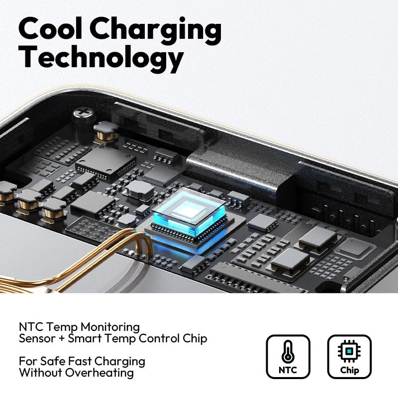 ⚡ Romoss WMO10 10000mAh 20W Magnetic Power Bank