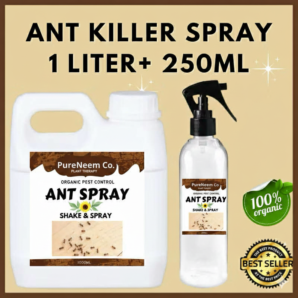 Neem Oil Spray Plants Insecticide Pesticide Refill 1 Liter 500ml 1 Gallon 3750ml